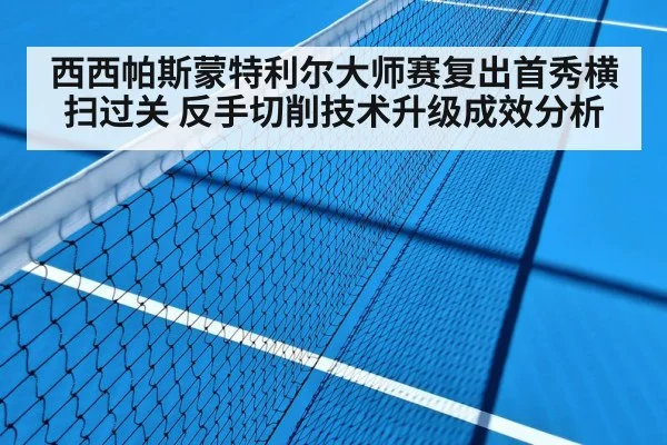 hard court tennis match